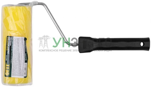 Валик поролоновый 150мм желт. FIT 02773 фото 3