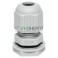 Сальник PG9 d4-8мм (d отверст. 16мм) IP54 (уп.4шт) PROxima EKF plc-pg-9-4-r