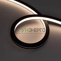Лента светодиодная NOVA-TOP-BLACK-A120-16x15mm 24В Warm 3500К 10Вт/м IP67 2835 wire x2 вывод боков. герметичная (уп.5м) Arlight 049081