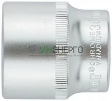 Головка шестигранная CrV 1/2дюйм 30мм FIT 62060