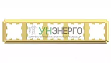 Рамка 5-пост. AtlasDesign Antique универс. зол. SE ATN101605