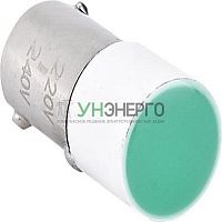 Лампа BA9s для NP2 AC/DC24В (LED) (R) зел. CHINT 576750