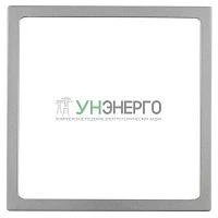 Рамка декоративная 14-6001-03 Elegance алюм. ЭРА Б0034591