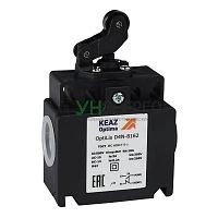 Выключатель концевой OptiLiS D4N-8162 рычаг роликовый горизонт. перемещение EN 50047 XCKT2121P16 КЭАЗ 365316