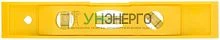 Уровень "Торпедо" пластиковый 3 глазка магнитный 225мм FIT 18601