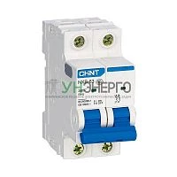 Выключатель автоматический модульный 2п B 63А 4.5кА NXB-63S (R) CHINT 296781 Выключатель автоматический модульный 2п B 63А 4.5кА NXB-63S (R) CHINT 296781