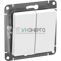 Выключатель 2-кл. Atlasdesign Aqua IP44 (сх. 5) 10AX механизм бел. SE ATN440151 Выключатель 2-кл. Atlasdesign Aqua IP44 (сх. 5) 10AX механизм бел. SE ATN440151