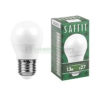 Лампа светодиодная SAFFIT SBG4513 Шарик E27 13W 2700K 55160