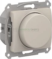 Светорегулятор поворотно-нажимной Glossa 400Вт механизм молоч. SE GSL000923