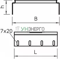 Комплект соединительный для лотка H60 RVS 60 10 DD OBO 6068771