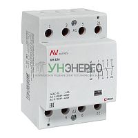 Контактор модульный КМ 63А 3NO+1NC 230В AC (3 мод.) AVERES EKF km-av-3-63-31-230V