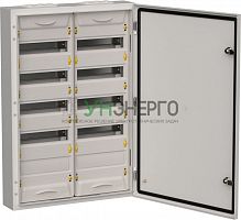 Корпус ЩРн-120 (2х60) TITAN 5 835х570х140 IP54 метал. сер. IEK TI5-50-N-2X060-54-7035