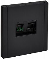 Розетка компьютерная 2-м FORTE&PIANO FP133M RJ45 кат.5E черн. IEK FP-K20-1-M-K02 Розетка компьютерная 2-м FORTE&PIANO FP133M RJ45 кат.5E черн. IEK FP-K20-1-M-K02