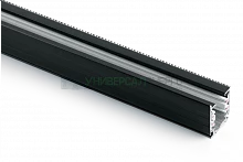 Шинопровод для трековых трехфазных  светильников , черный матовый , 2м , Ш2000-2М 41115