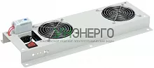 Панель вентиляторная с выключателем и термостатом 2 мод. сер. ITK FM35-22M