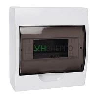 Бокс модульный накладной PDB/W 1008 WH (ЩРН-П- 8) IP41 пластик. JazzWay 5071667 Бокс модульный накладной PDB/W 1008 WH (ЩРН-П- 8) IP41 пластик. JazzWay 5071667