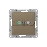 Розетка компьютерная 2-м СП Эпика RJ45 кат.5 механизм шампань EKF UP1-SOC-2RJ45-5 Розетка компьютерная 2-м СП Эпика RJ45 кат.5 механизм шампань EKF UP1-SOC-2RJ45-5