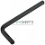 Ключ шестигранный CrV 5мм FIT 64105