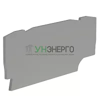 Крышка для клеммы 4 точки подключения на4кв.мм (уп.25шт) DKC ZEFC421GR