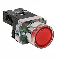 Кнопка BA42 с подстветкой 24В красн. NC PROxima EKF xb2-bw42-24