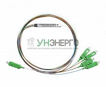 Сплиттер PLC 1х4 0.9мм гильза SC/APC SUPRLAN 09-0415