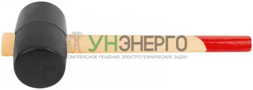Киянка 55мм 400г деревянная ручка резинов. КУРС 45355 фото 5