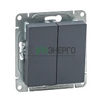 Выключатель проходной 2-кл. СП Эпика механизм графит EKF UP1-SWG-21 Выключатель проходной 2-кл. СП Эпика механизм графит EKF UP1-SWG-21