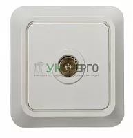 Розетка телевизионная TV ОП Bolleto 7027 16А IP20 бел. ASD / IN HOME 4680005959815