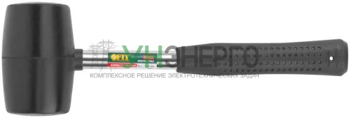 Киянка 55мм 450г метал. ручка резинов. FIT 45455 фото 3