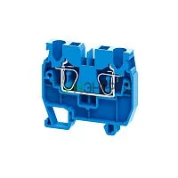 Мини-клемма проходная пружинная OptiClip CXM-2.5-I-BU-24A-(0.2-2.5) син. КЭАЗ 331822