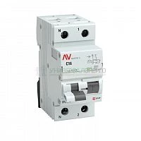 Выключатель автоматический дифференциального тока 2п (1P+N) D 25А 100мА тип A 6кА DVA-6 Averes EKF rcbo6-1pn-25D-100-a-av