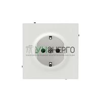 Розетка силовая KANT 2P+E без шторки бел. песок DKC 7010033