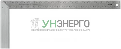 Угольник столярный профи 500х200мм FIT 19548