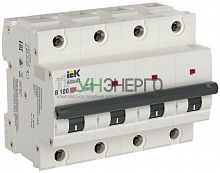 Выключатель автоматический модульный 4п B 100А M10H ARMAT IEK AR-M10H-4-B100 Выключатель автоматический модульный 4п B 100А M10H ARMAT IEK AR-M10H-4-B100