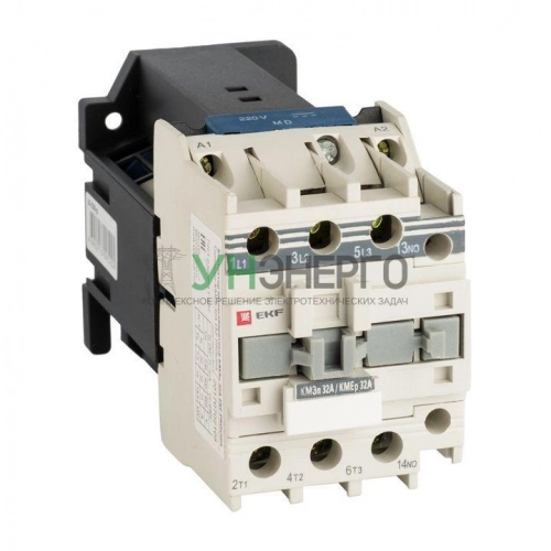 Контактор малогабаритный КМЭп 32А 220В DC 1NO PROxima EKF ctr-s-32-220-p