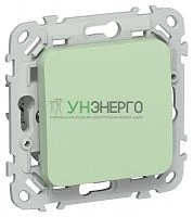 Выключатель 1-кл. СП FLITE ВС11-1-0-ФлФ 10А механизм фисташк. IEK FI-V10-0-10-1-K93