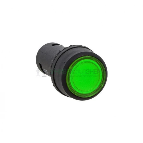 Кнопка SW2C-10D с подсветкой зел. NO 24В EKF sw2c-md-g-24 фото 2