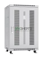 Шкаф монтажный телекоммуникационный напольн. ND-05C-18U60/60 19дюйм 18U 600х600х988мм для распределит. и серверн. оборудования; передн. и задн. перфорир. двери ручка с замком RAL 7035 сер. Cabeus 7656c Шкаф монтажный телекоммуникационный напольн. ND-05C-18U60/60 19дюйм 18U 600х600х988мм для распределит. и серверн. оборудования; передн. и задн. перфорир. двери ручка с замком RAL 7035 сер. Cabeus 7656c