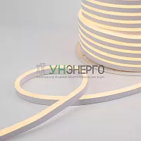 Шнур светодиодный гибкий неон LED SMD 8х16мм 120LED/м теп. бел. (уп.100м) Neon-Night 131-046