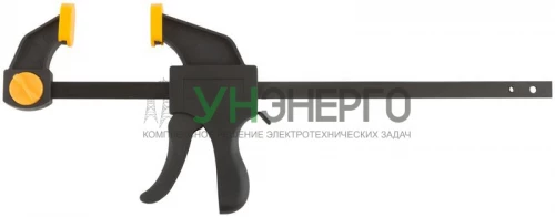 Струбцина нейлоновая пистолетная 300х495х70мм FIT 59272 фото 6