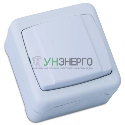 Выключатель 1-кл. IP55 бел. Makel 36001001