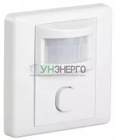 Детектор движения ДД 029 600Вт угол обз. 140град. дальн. 9м IP20 бел. IEK LDD12-029-600-001