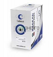 Кабель витая пара UTP кат.5E 1 пара 24 AWG ОЖ solid LSZH нг(А)-HF сер. (уп.500м) Cabeus 11149c